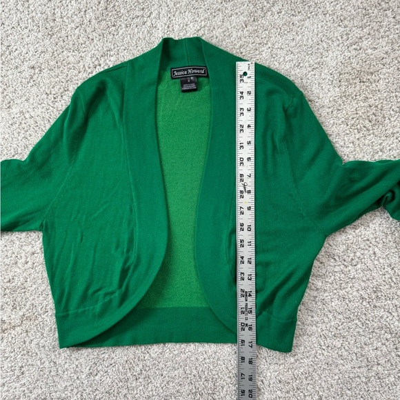 Jessica Howard Green Women's Shrug Size Small - Picture 7 of 7